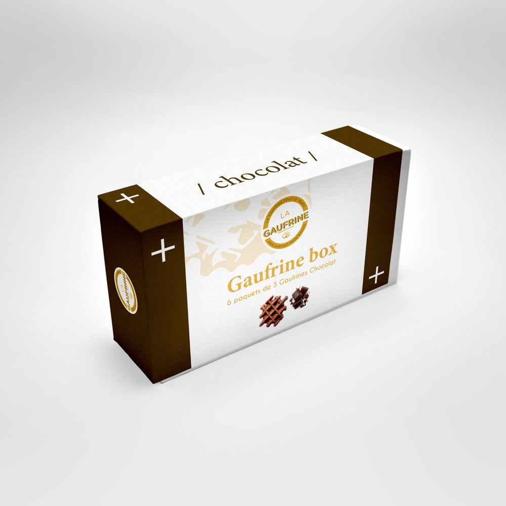 Box of 6 chocolate Gaufrine