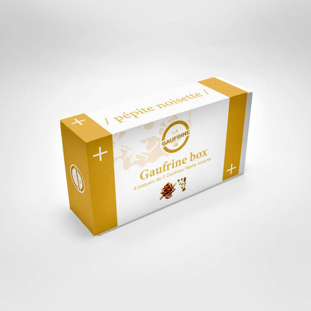 Gaufrine Box of 6 Vanilla packets