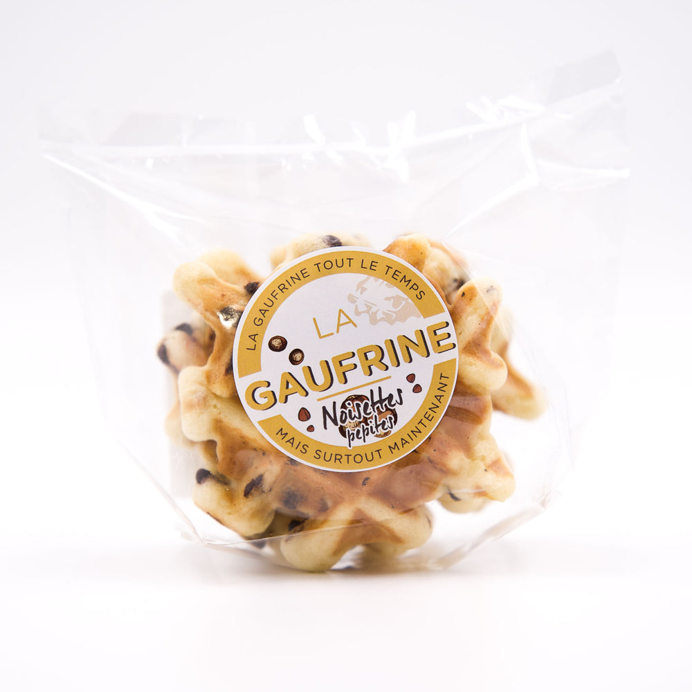Hazelnut and chocolate chips Gaufrine
